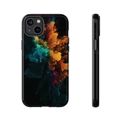 COLORFUL SMOKE EXPLOSION | Tough Phone Case