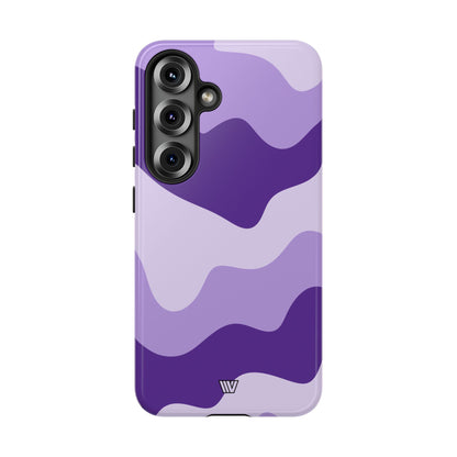 PURPLE WAVES | Tough Phone Case