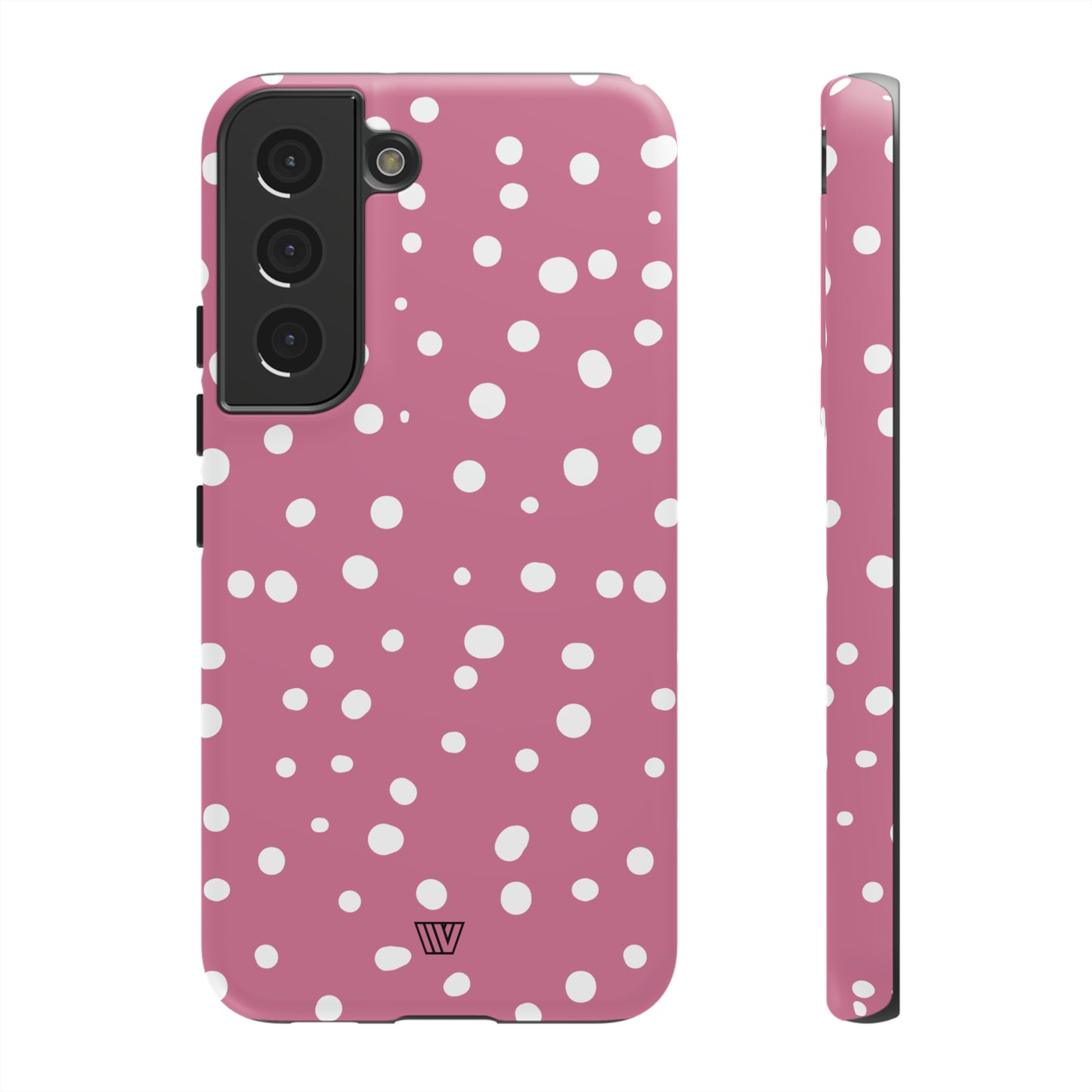 BLUSH RED DOTS | Tough Phone Case - Trovvve