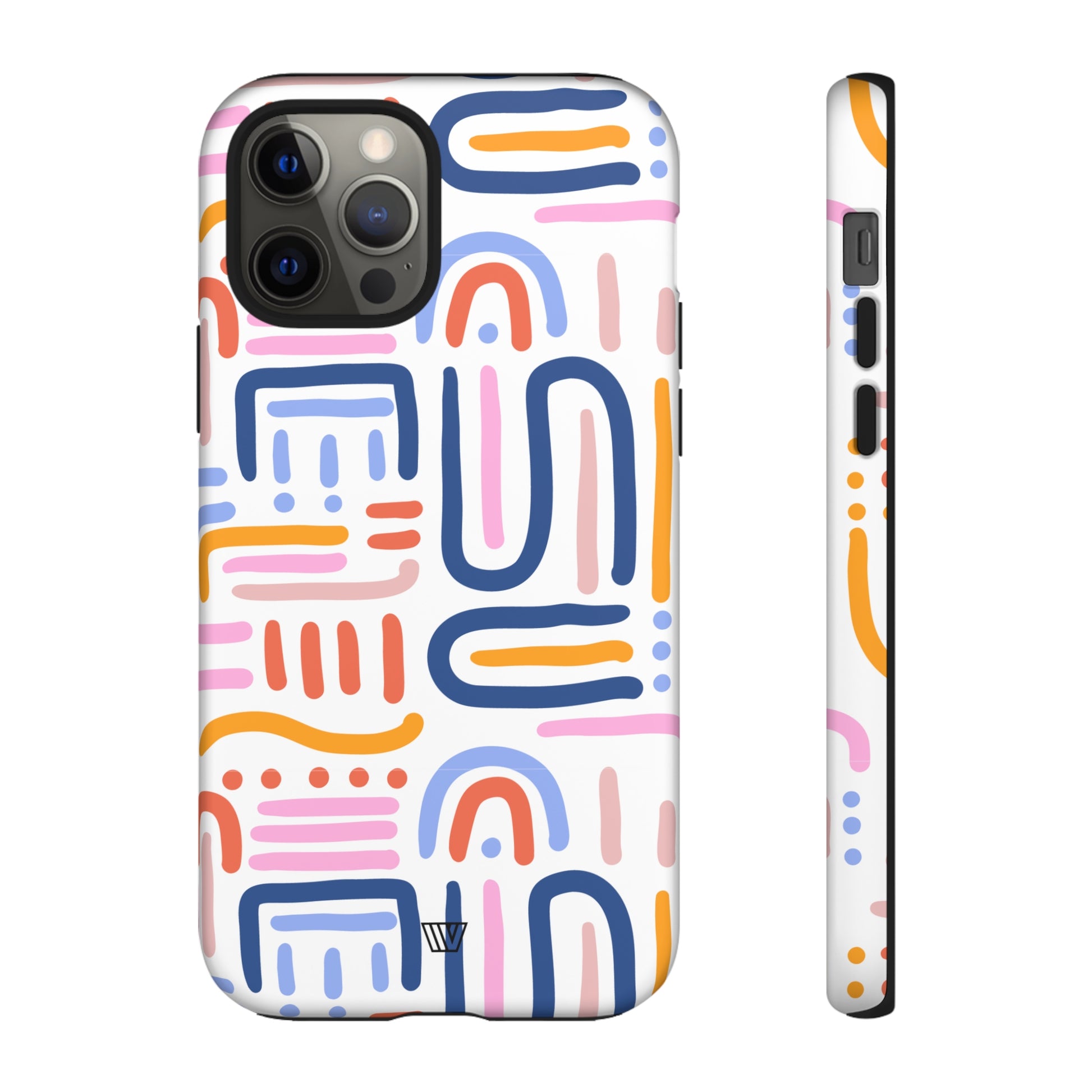 MEMPHIS BOLD LINES | Tough Phone Case - Trovvve