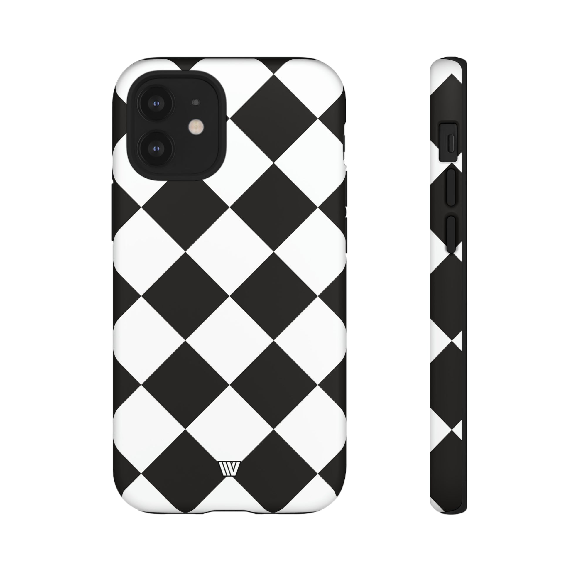 BLACK & WHITE DIAMOND | Tough Phone Case - Trovvve