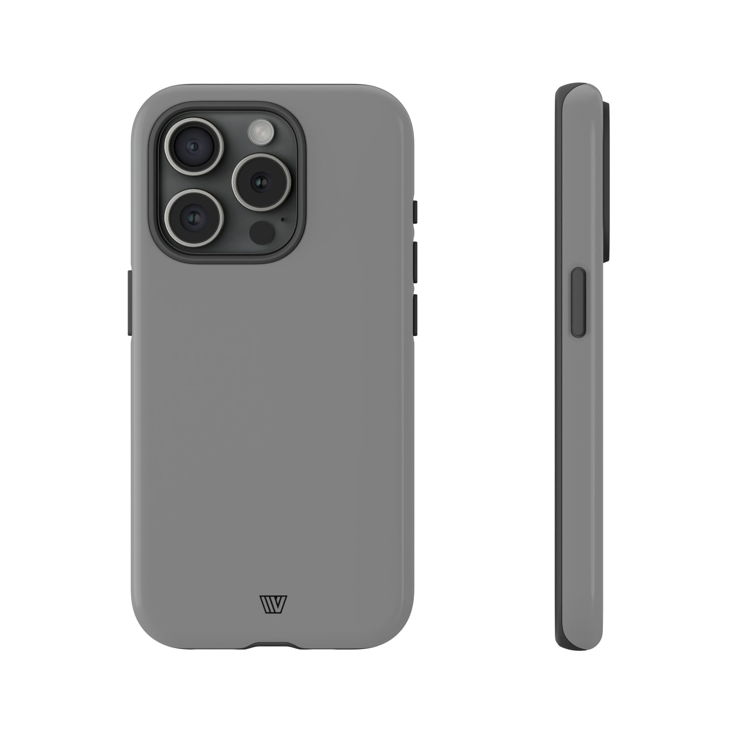 SOLID GRAY | Tough Phone Case - Trovvve