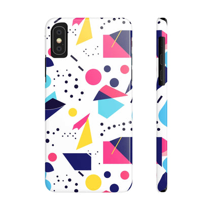 80s / 90s RETRO PATTERN LIGHT | Slim iPhone Case - Trovvve