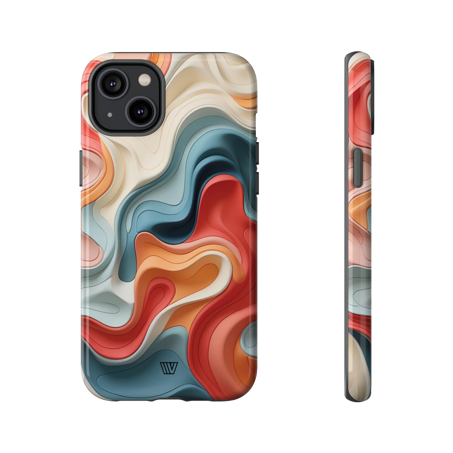 3D COLORFUL CLAY | Tough Phone Case - Trovvve