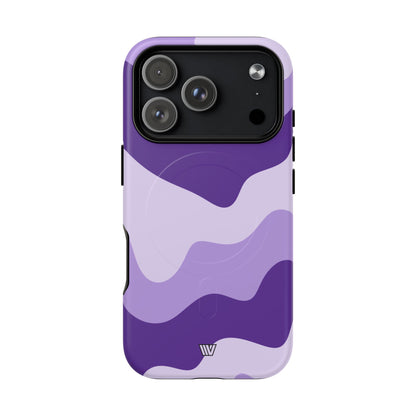 PURPLE WAVES | MagSafe Tough iPhone Case