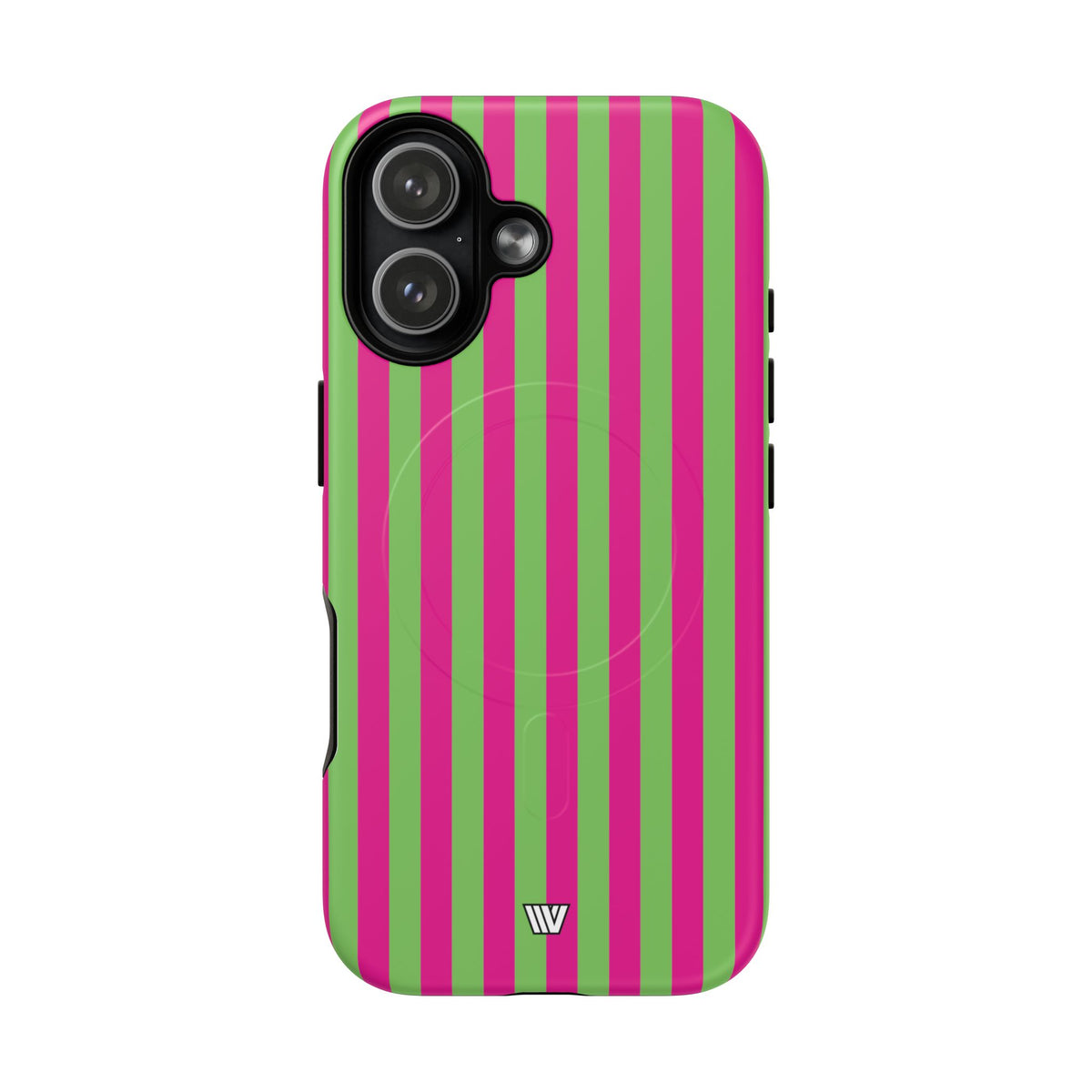 Watermelon Stripe MagSafe Tough iPhone Case – iPhone 17, Matte