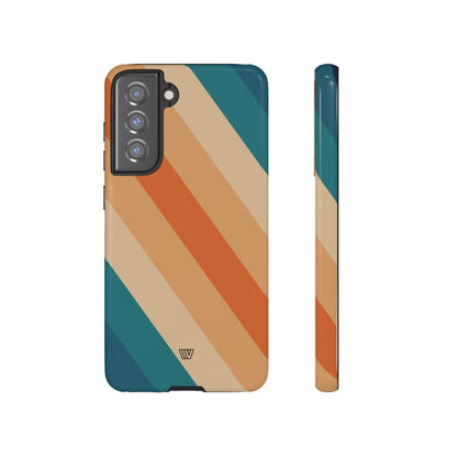 70s RETRO STRIPE | Tough Phone Case - Trovvve