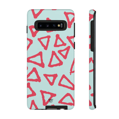 TRIANGLE DOODLE | Tough Phone Case