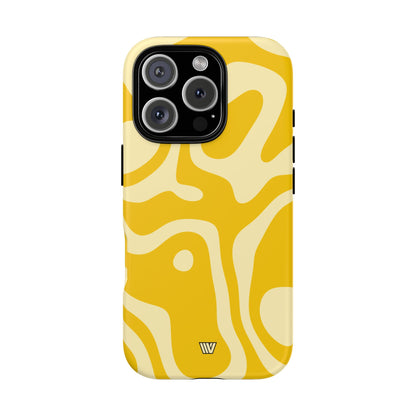 YELLOW SWIRL | Tough Phone Case
