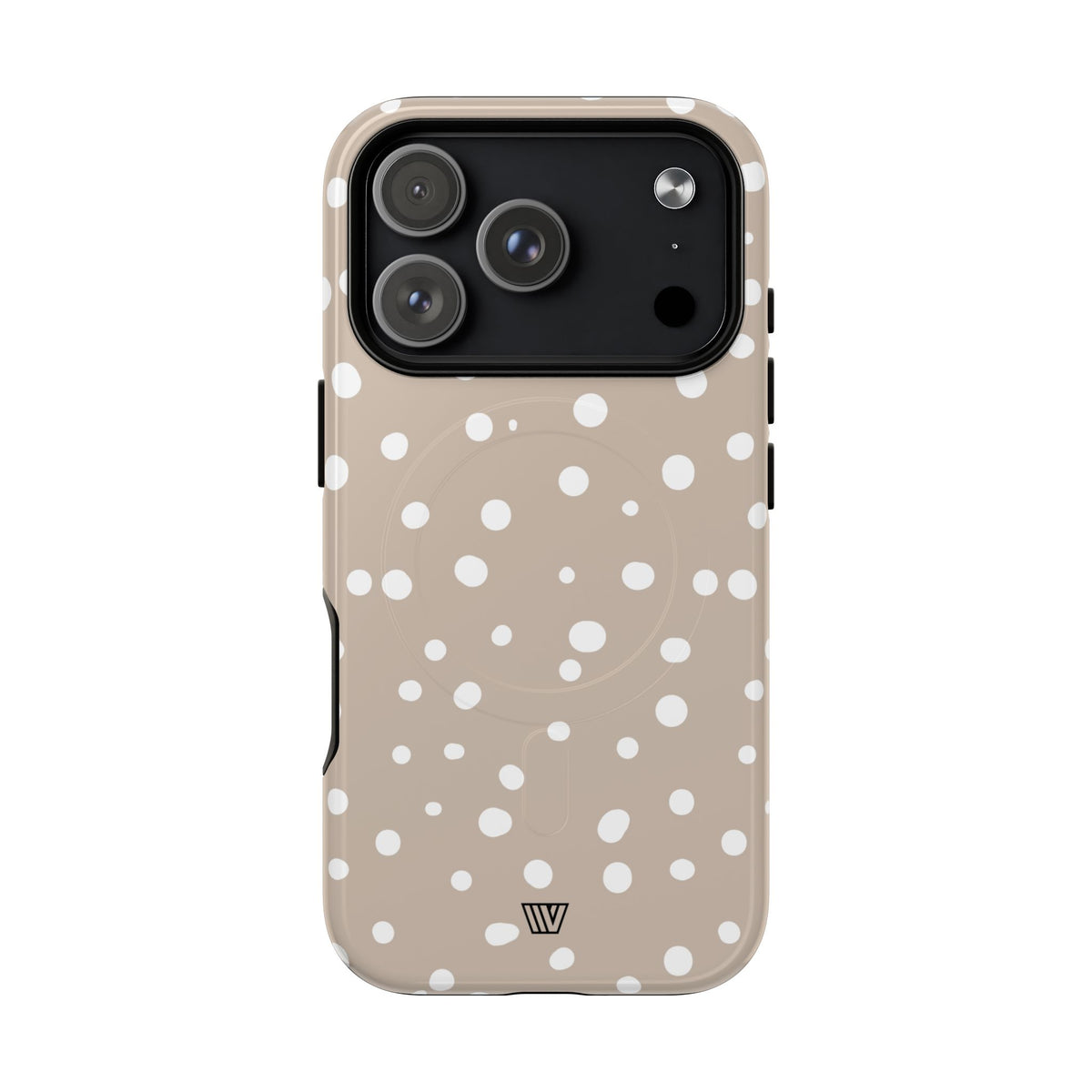 BEIGE DOTS | MagSafe Tough iPhone Case