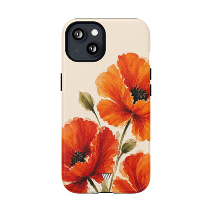 WILD POPPIES | MagSafe Tough iPhone Case