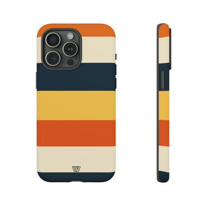 BEACH SUNSET STRIPES | Tough Phone Case