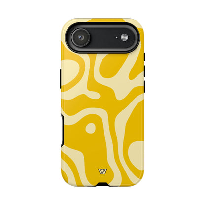 YELLOW SWIRL | Tough Phone Case