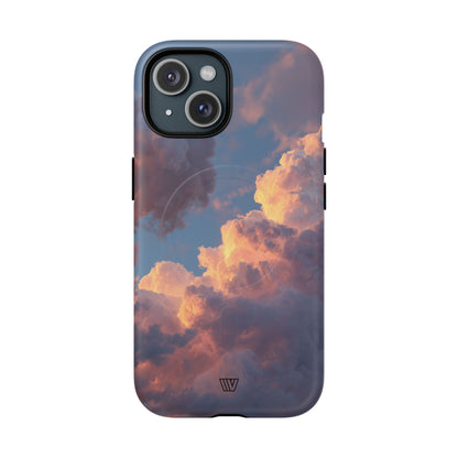 Sunset Clouds MagSafe Tough iPhone Case – iPhone 15, Matte