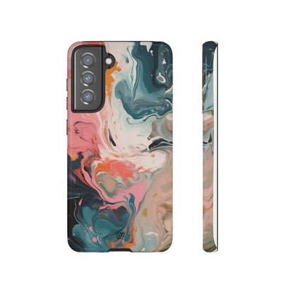 PASTEL PAINT SWIRL | Tough Android Case - Trovvve