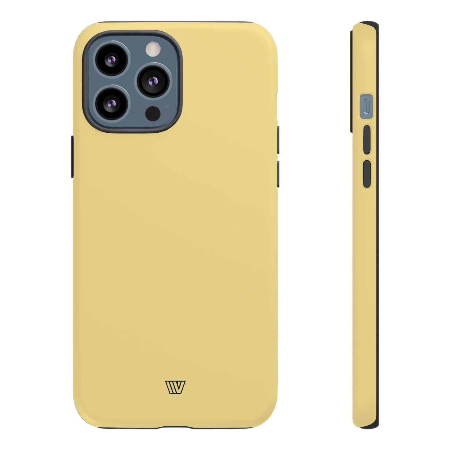 MUTED YELLOW SOLID | Tough Phone Case - Trovvve