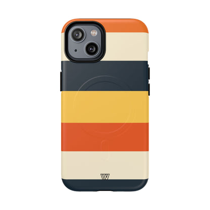 BEACH SUNSET STRIPES | MagSafe Tough iPhone Case