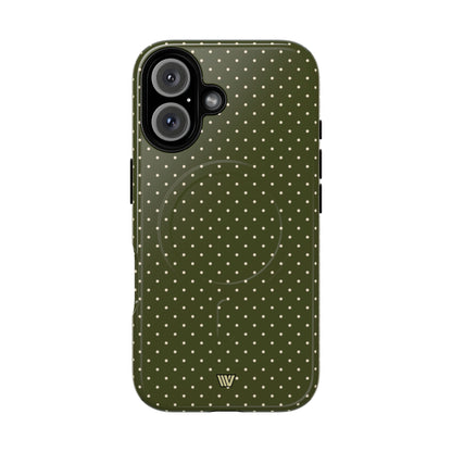 OLIVE CONFETTI | MagSafe Tough iPhone Case