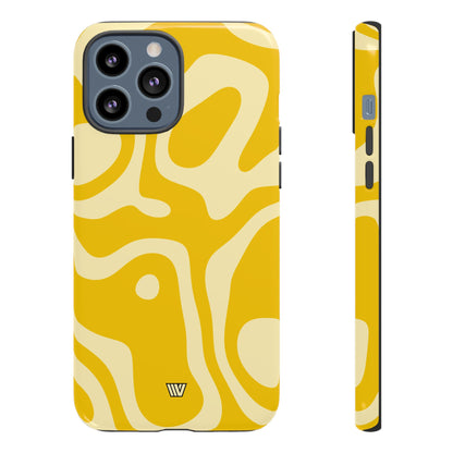 YELLOW SWIRL | Tough Phone Case