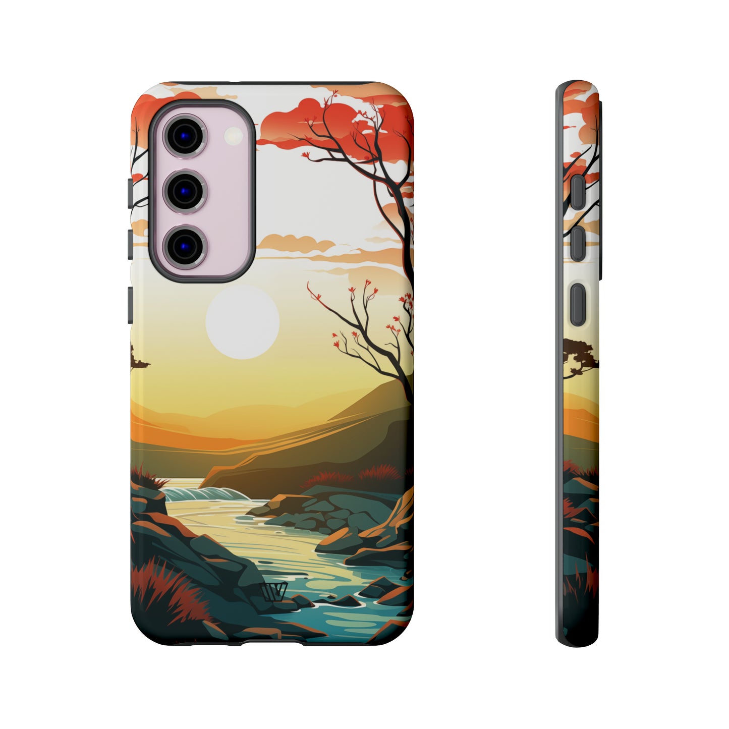 RIVER SUNSET | Tough Phone Case - Trovvve