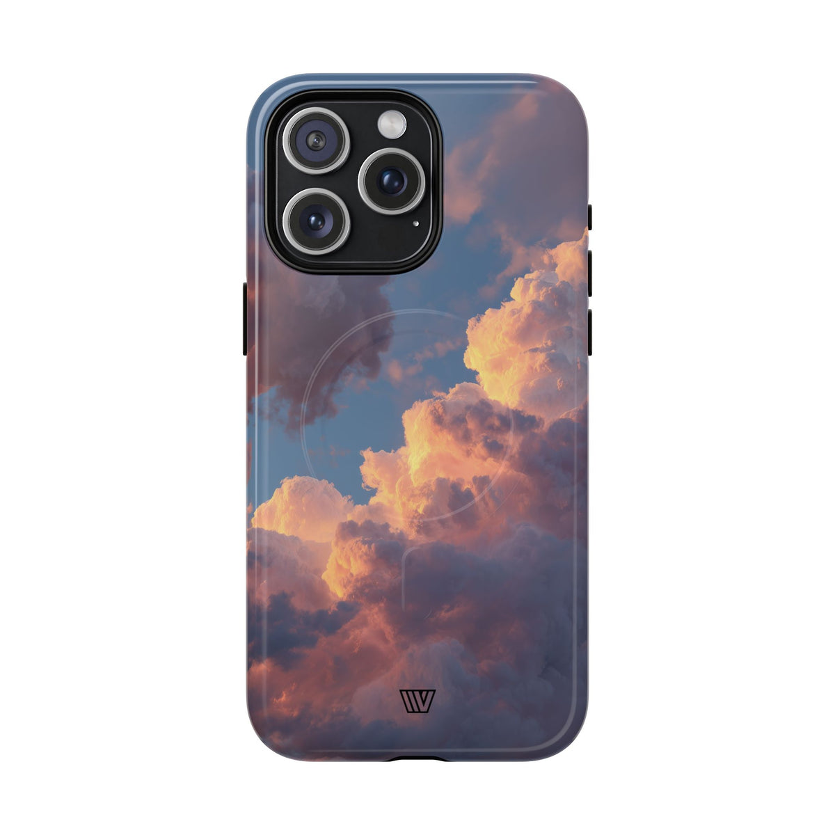 Sunset Clouds MagSafe Tough iPhone Case – iPhone 15 Pro Max, Glossy
