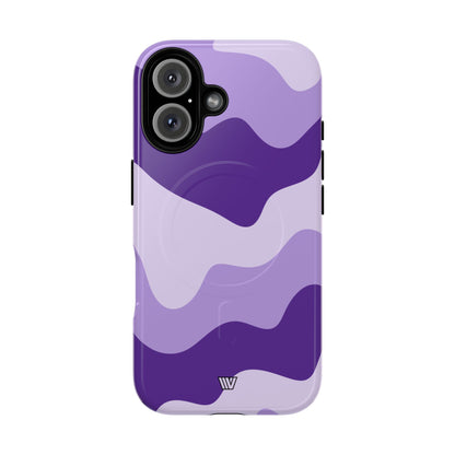 PURPLE WAVES | MagSafe Tough iPhone Case