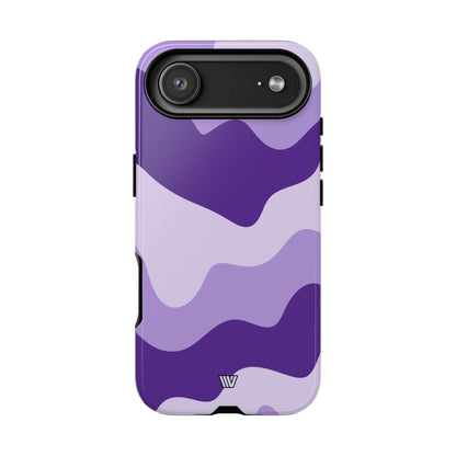 PURPLE WAVES | Tough Phone Case
