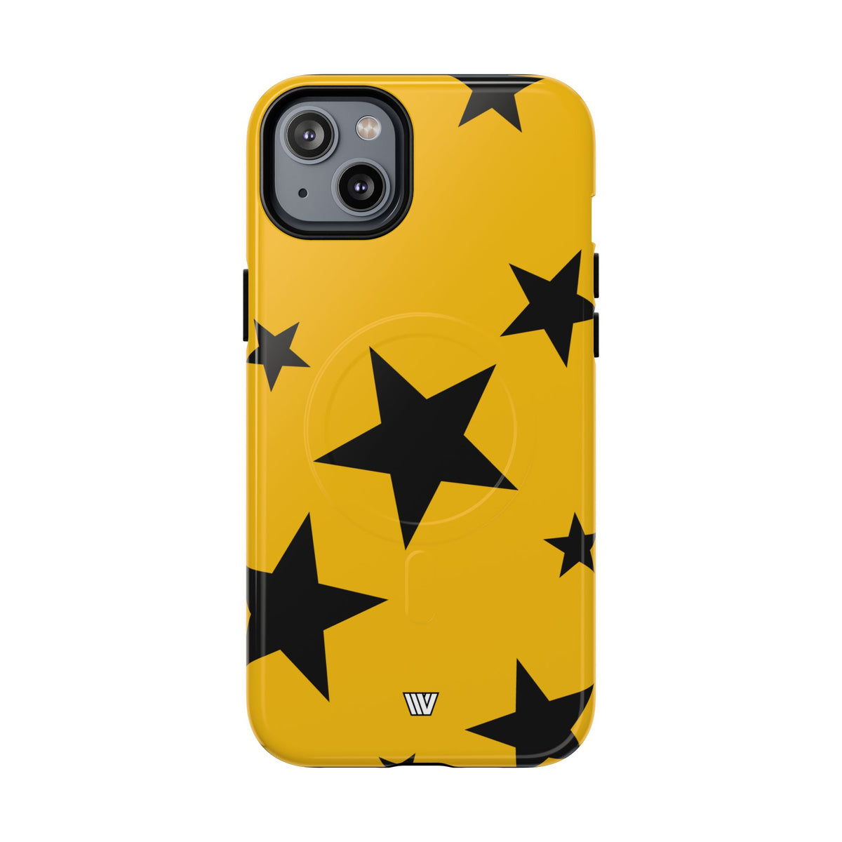 YELLOW BOLD STARS | MagSafe Tough iPhone Case