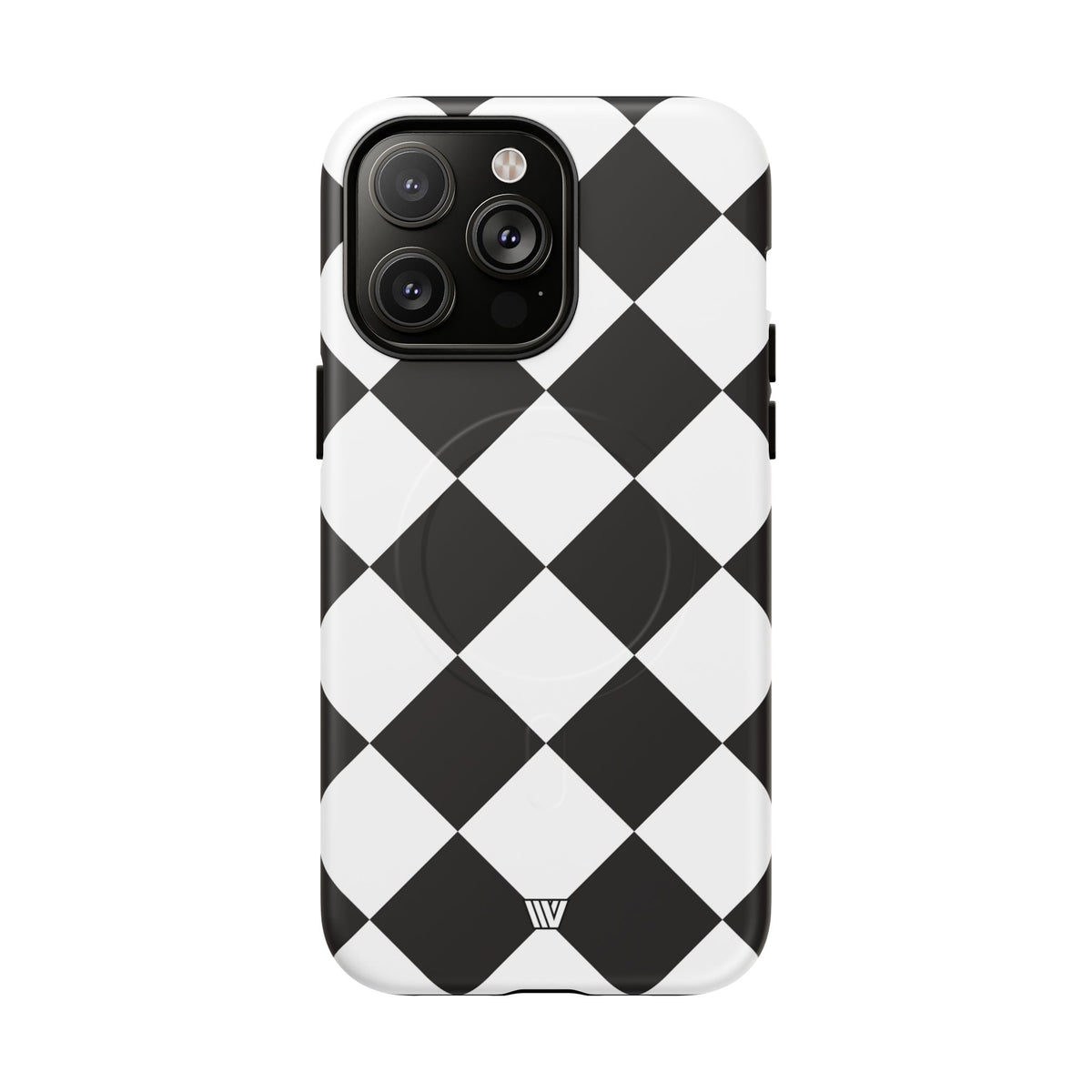 BLACK & WHITE DIAMOND | MagSafe Tough iPhone Case
