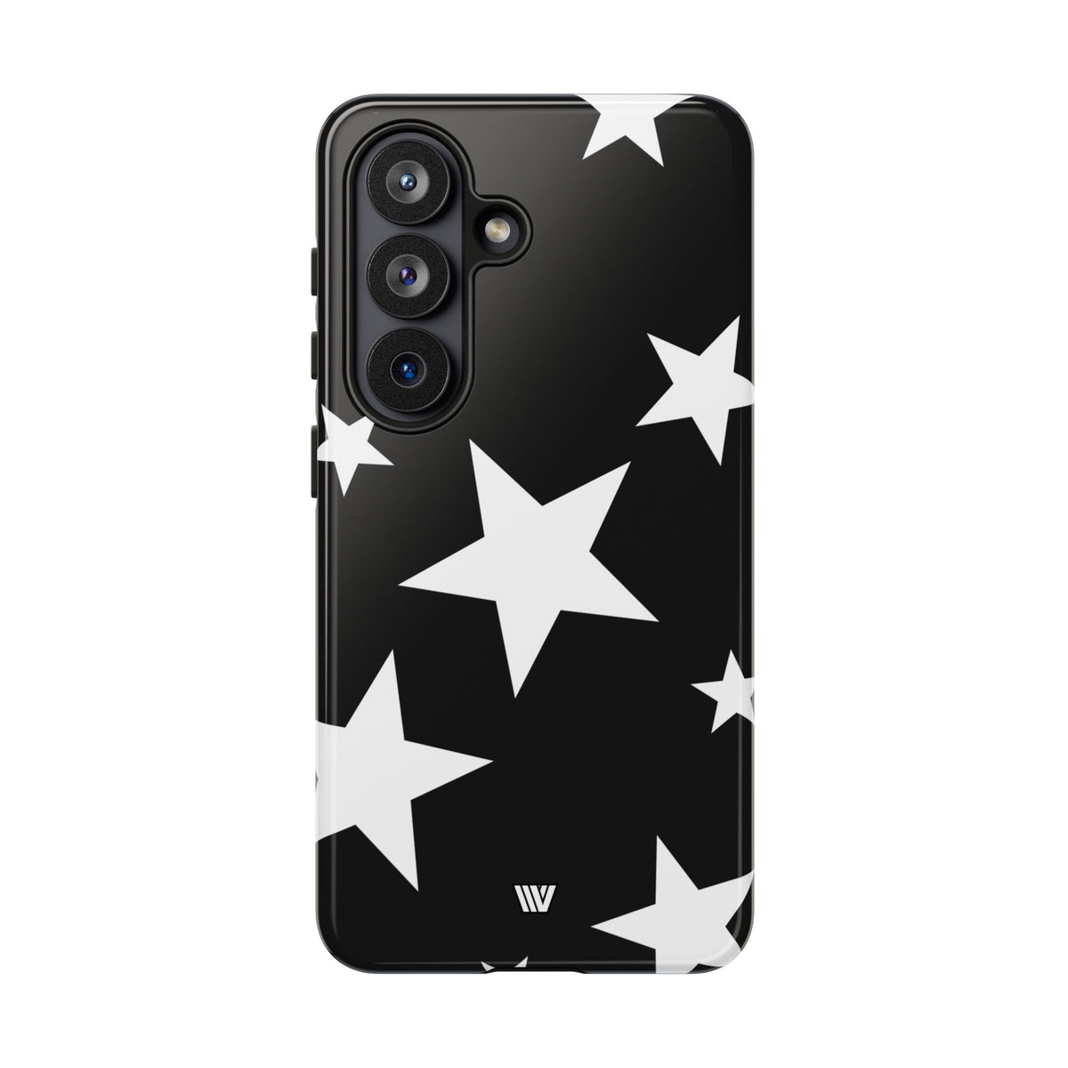 JET BLACK BOLD STARS | Tough Phone Case