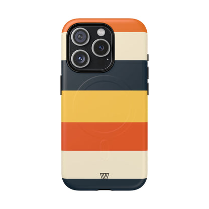 BEACH SUNSET STRIPES | MagSafe Tough iPhone Case