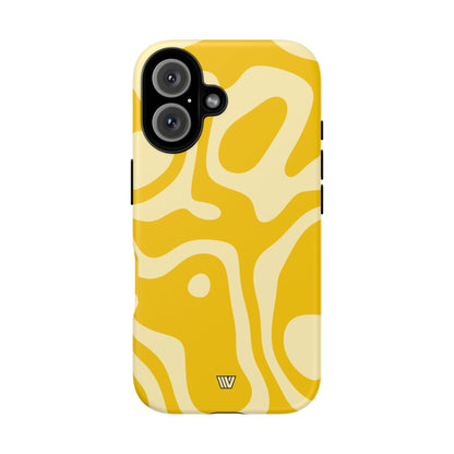 YELLOW SWIRL | Tough Phone Case