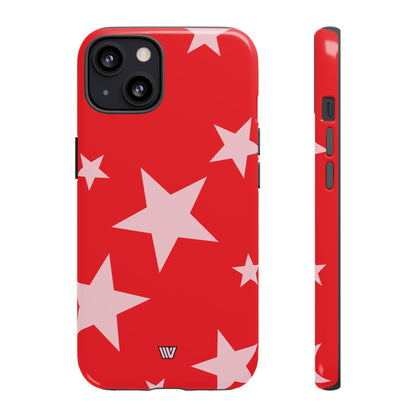 RED BOLD STARS | Tough Phone Case