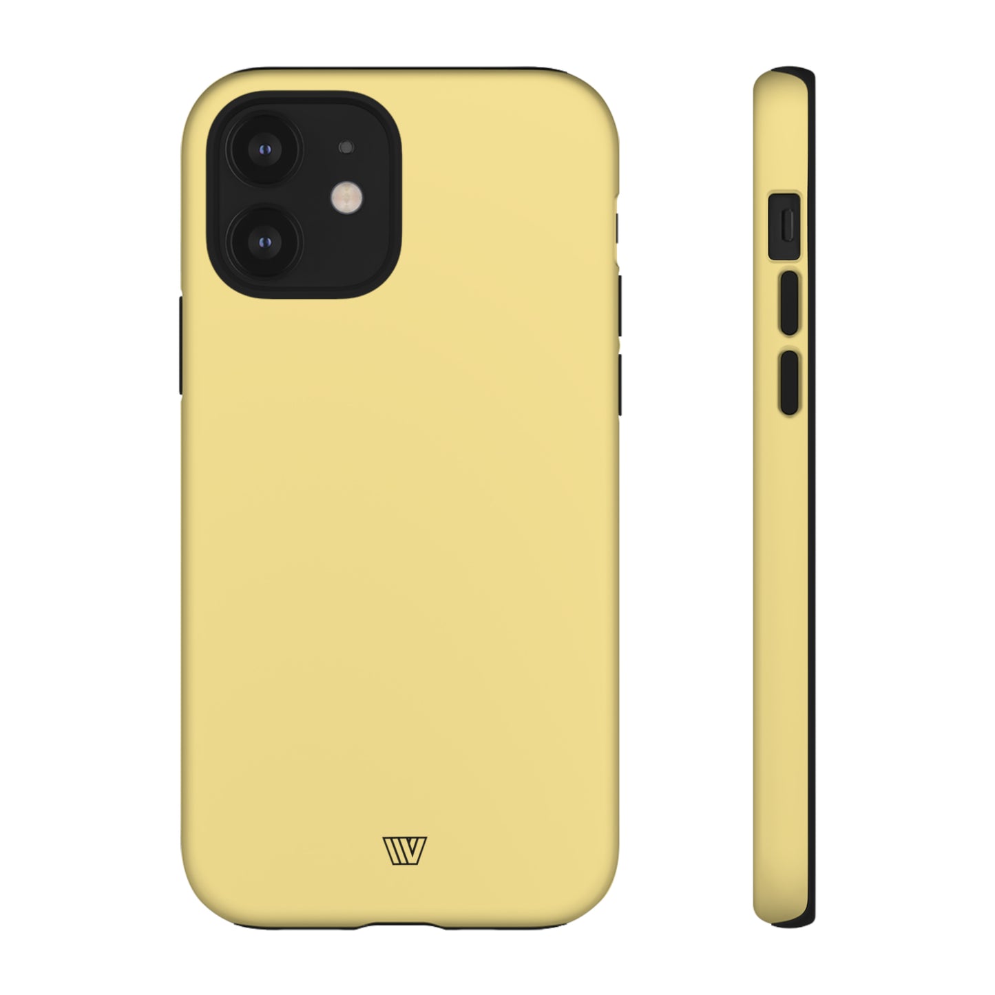 MUTED YELLOW SOLID | Tough Phone Case - Trovvve