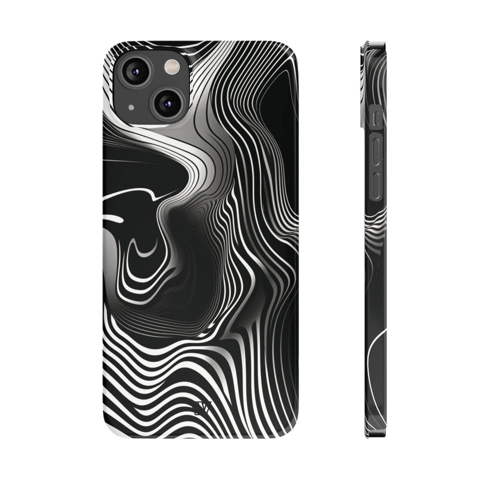 ABSTRACT ZEBRA STRIPES | Slim iPhone Case - Trovvve