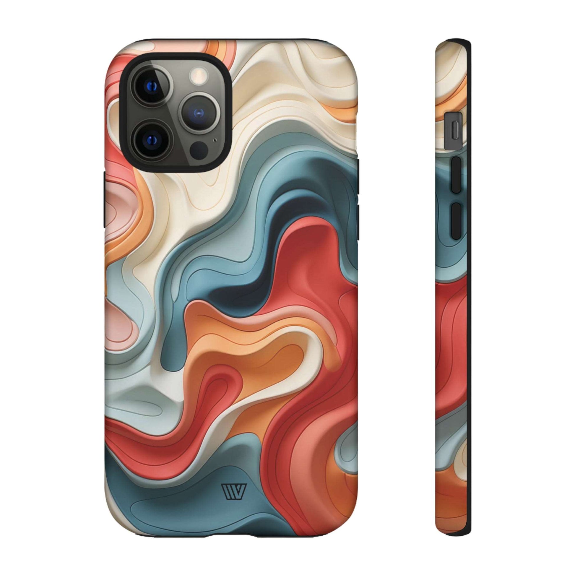 3D COLORFUL CLAY | Tough Phone Case - Trovvve