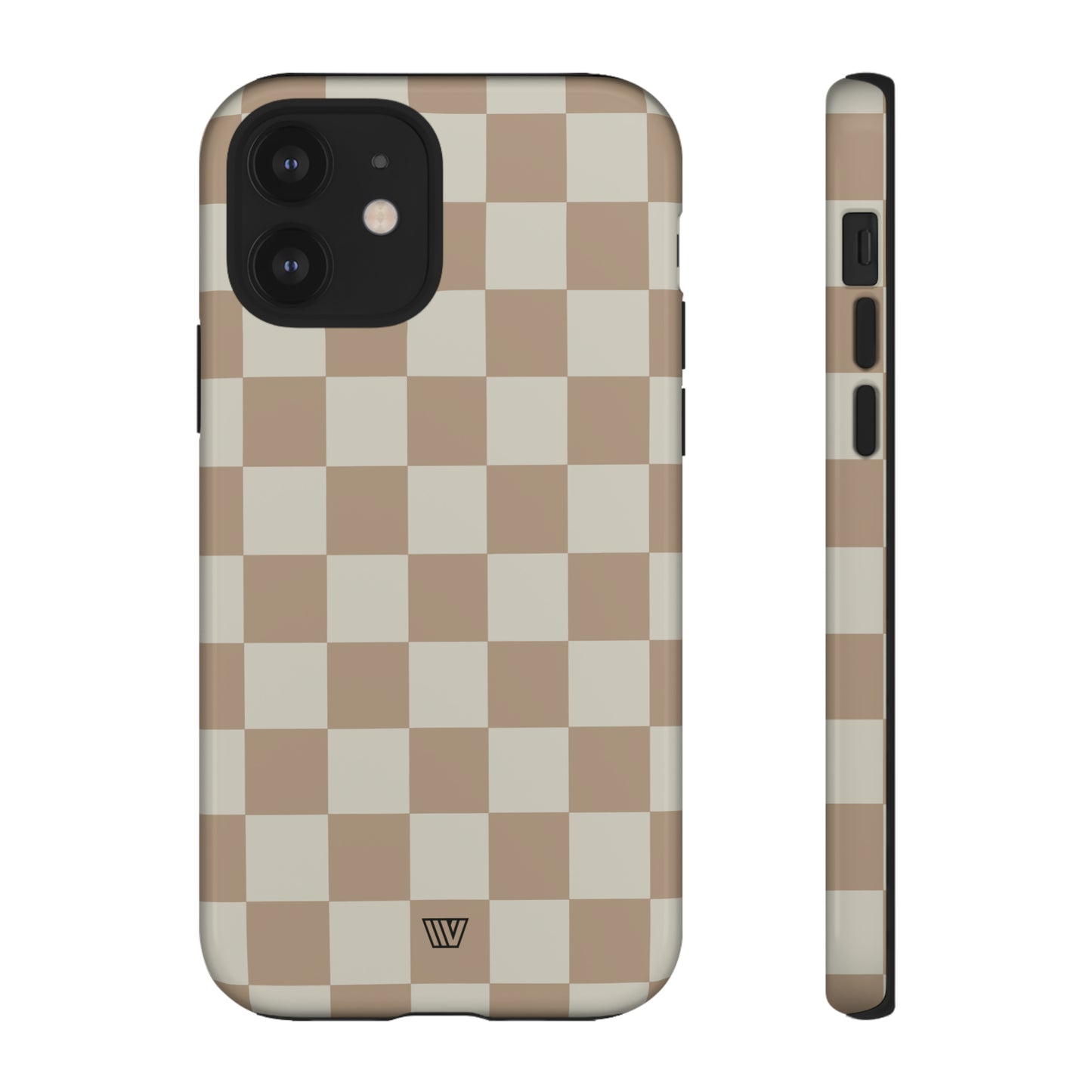 NEUTRAL CHECKERBOARD | Tough Phone Case - Trovvve