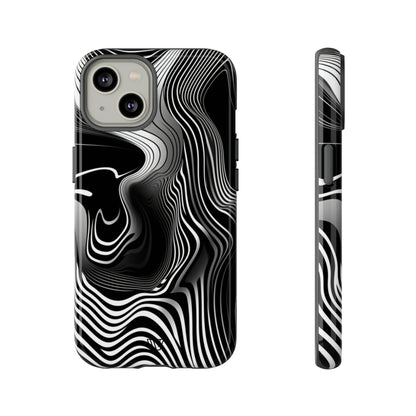 ABSTRACT ZEBRA STRIPES | Tough Phone Case - Trovvve