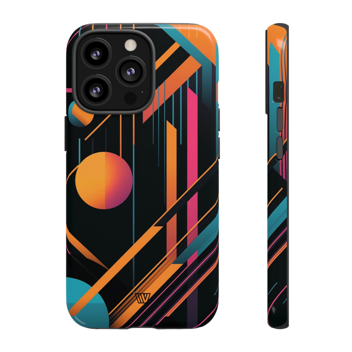 BOLD RETRO LINES | Tough Phone Case - Trovvve