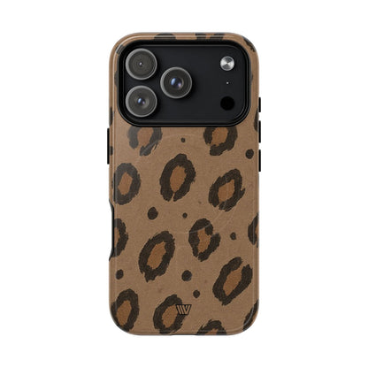 MOCHA LEOPARD | MagSafe Tough iPhone Case