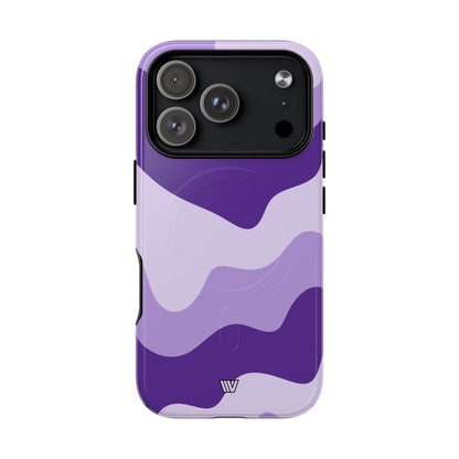 PURPLE WAVES | MagSafe Tough iPhone Case