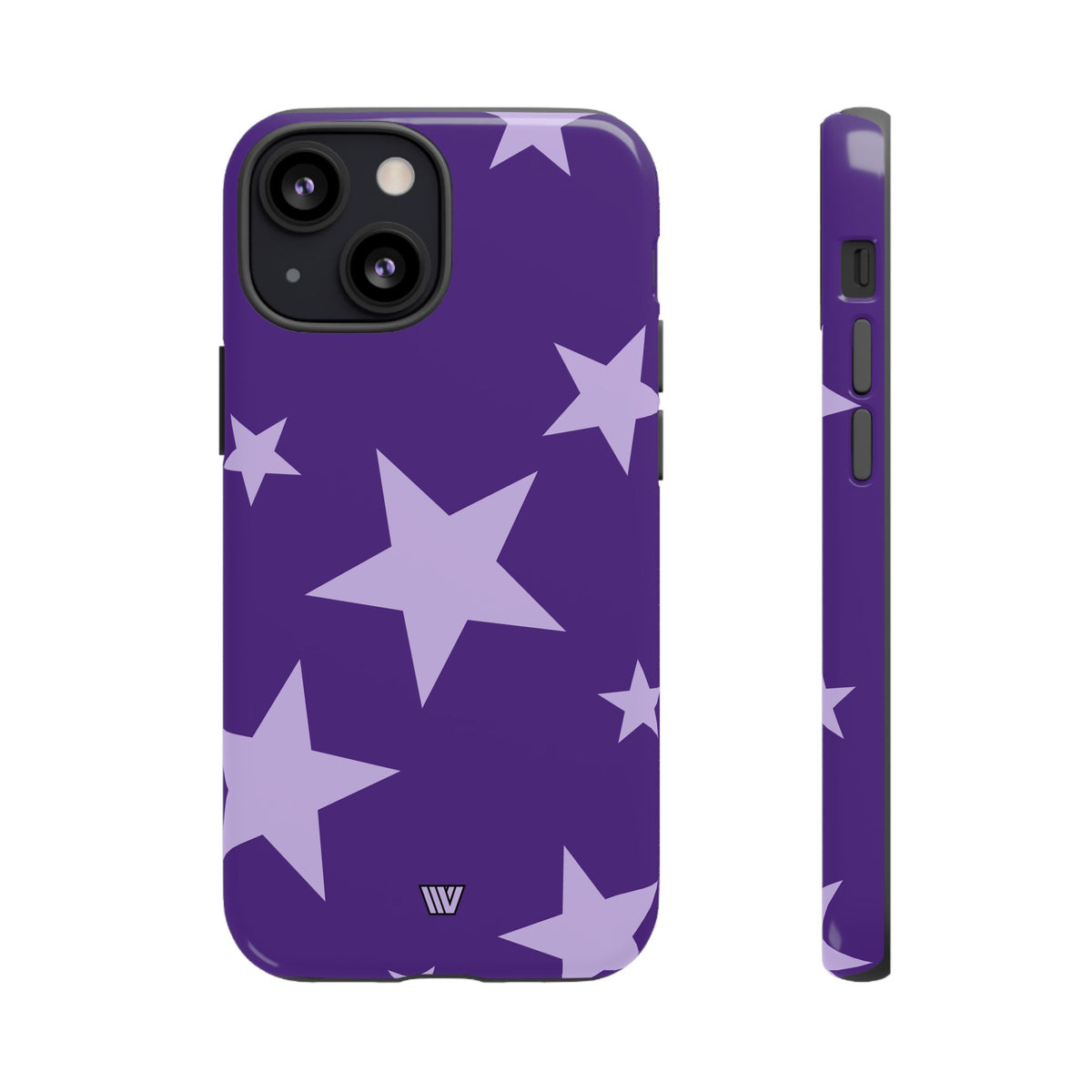 PURPLE BOLD STARS | Tough Phone Case