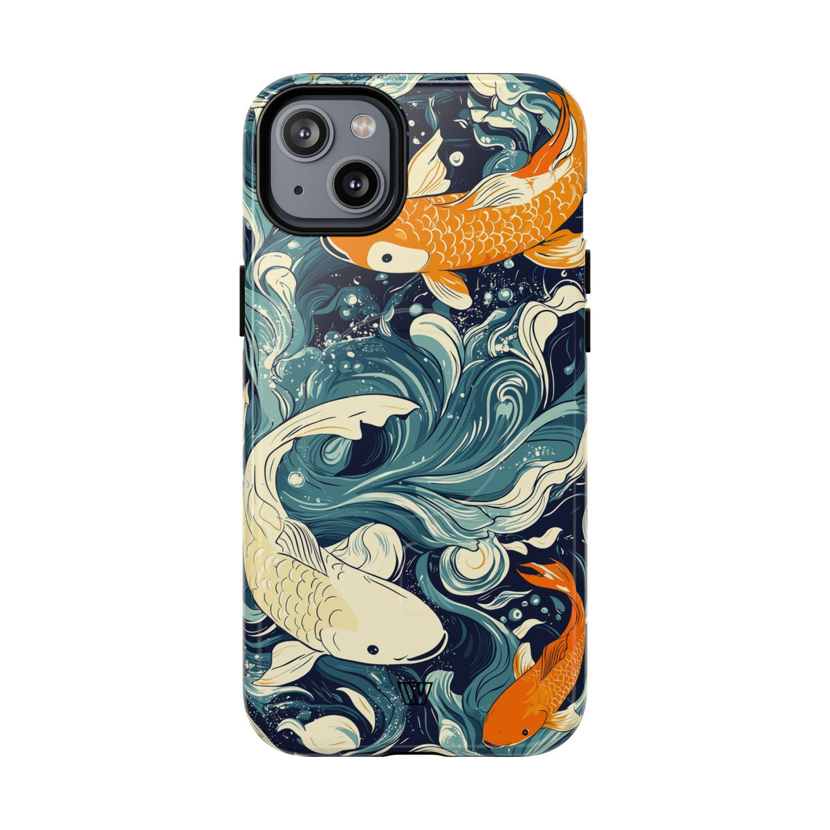 Koi Dreams MagSafe Tough iPhone Case – iPhone 14 Plus, Glossy