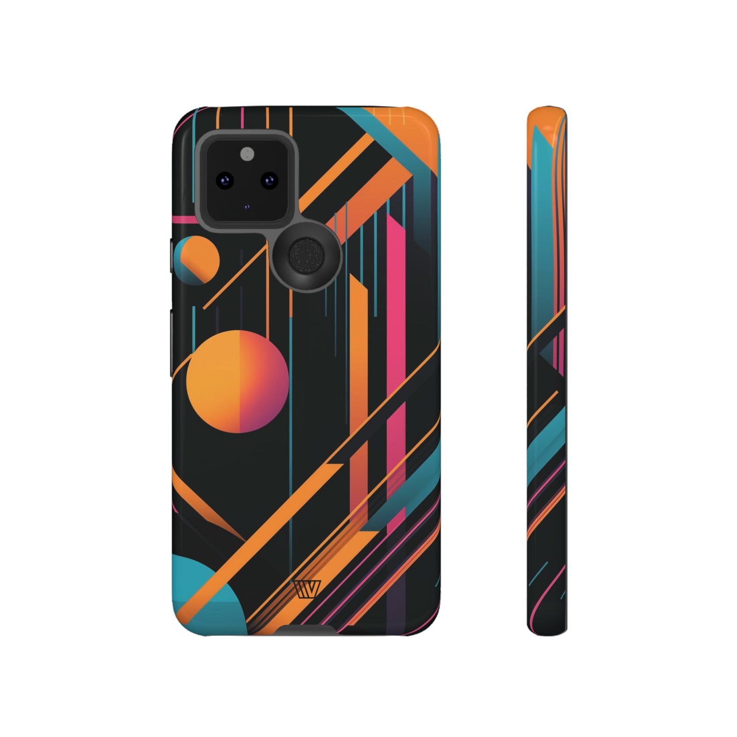 BOLD RETRO LINES | Tough Phone Case - Trovvve