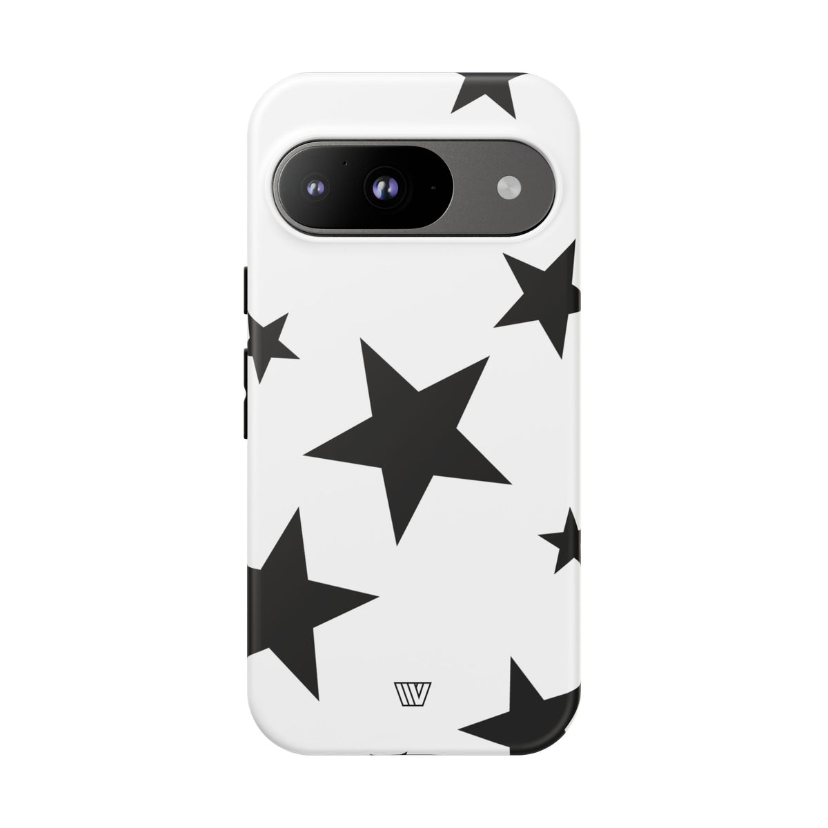 ALL WHITE BOLD STARS | Tough Phone Case