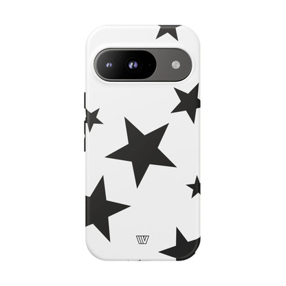 ALL WHITE BOLD STARS | Tough Phone Case