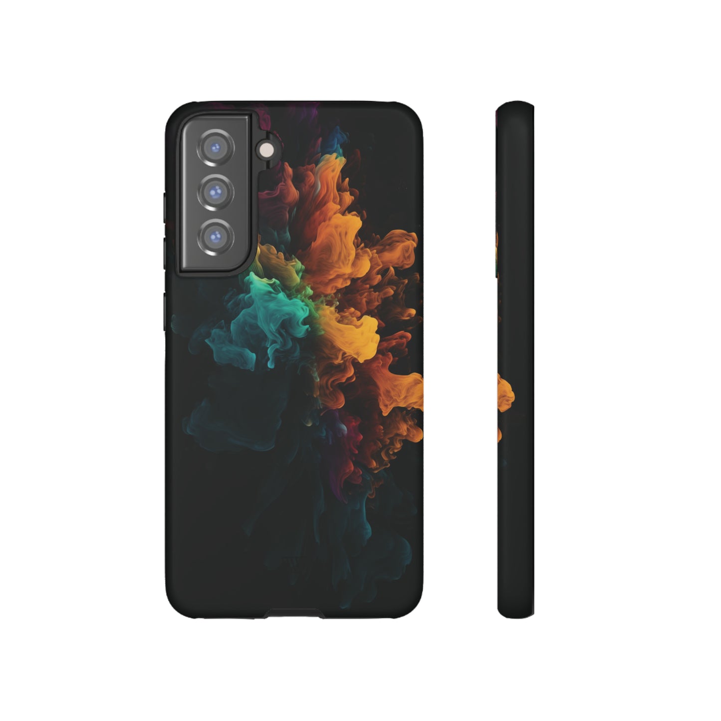 COLORFUL SMOKE EXPLOSION | Tough Phone Case