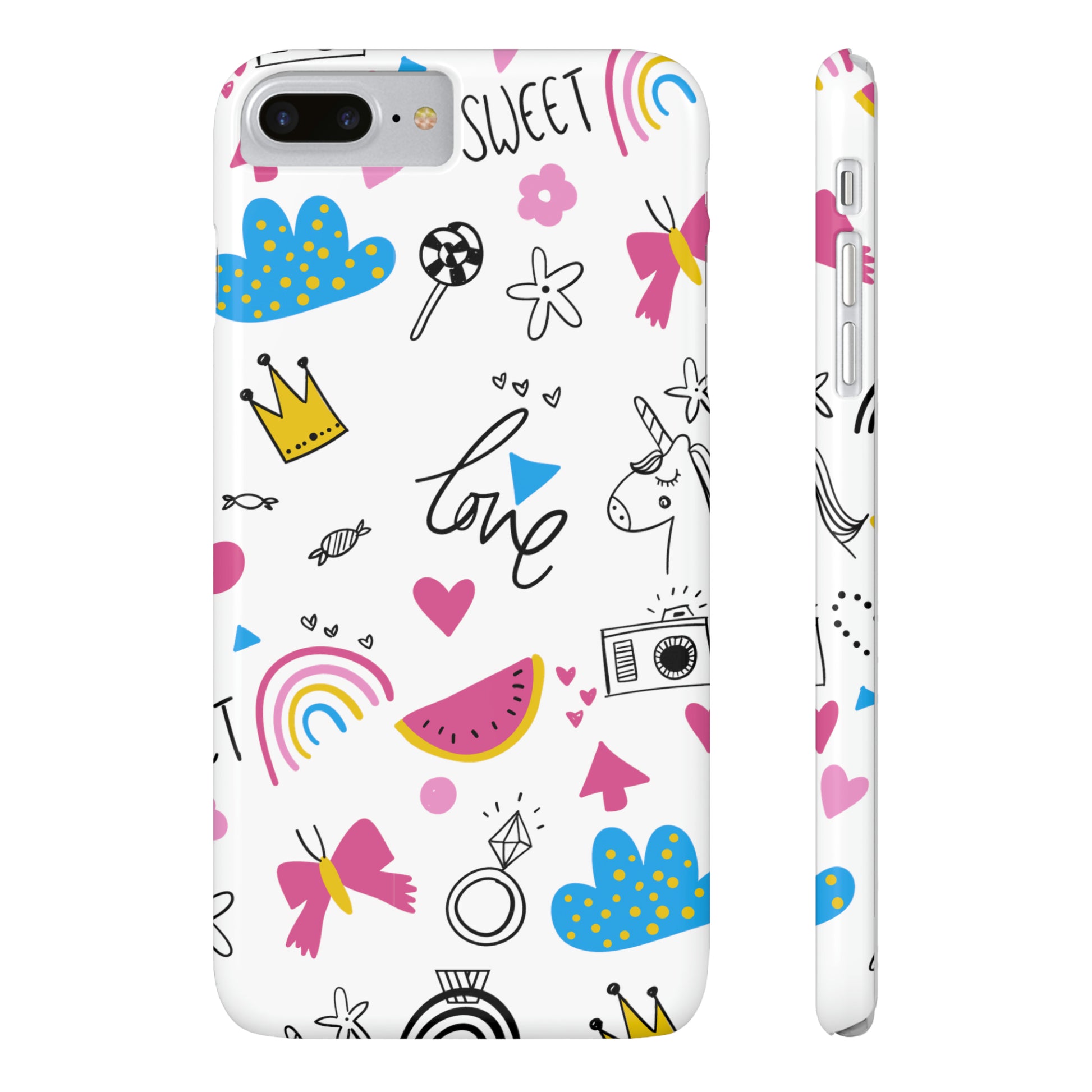 SWEET LOVE | Slim iPhone Case - Trovvve