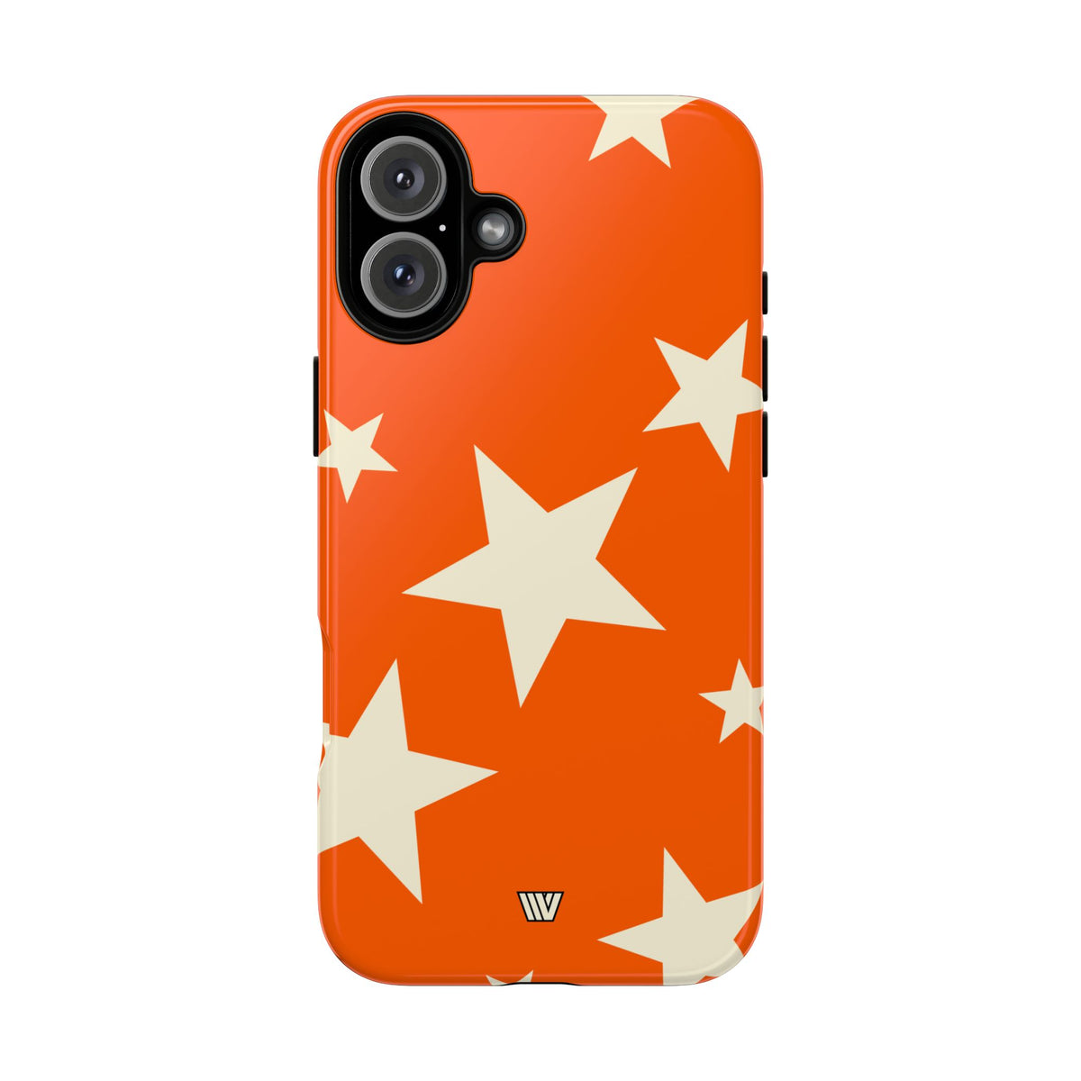 ORANGE BOLD STARS | Tough Phone Case