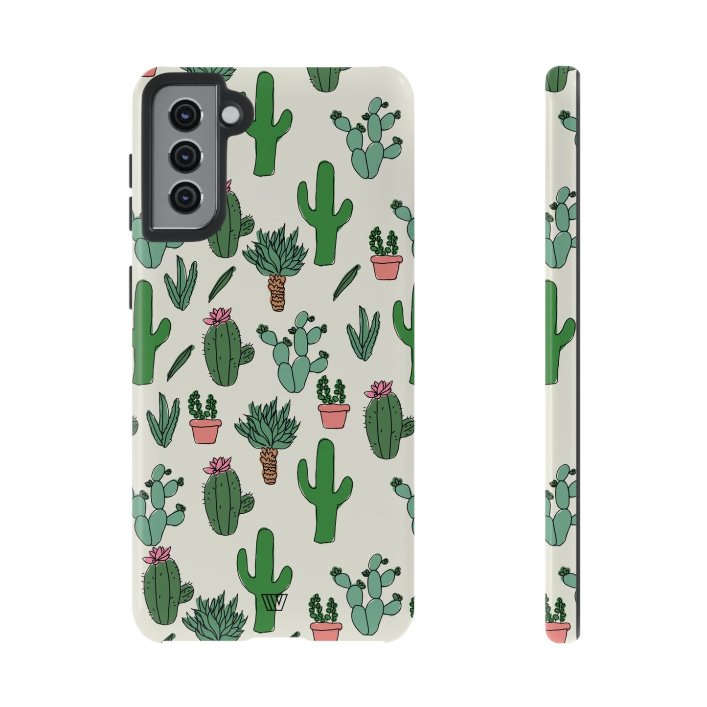 CACTUS DOODLES | Tough Phone Case - Trovvve